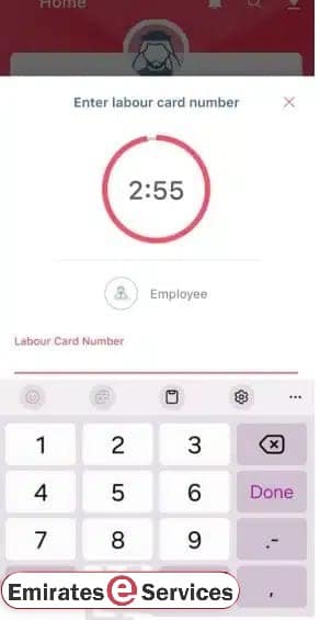 Labor Card Fine Check