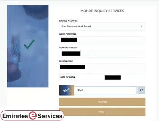UAE Labour Card Download